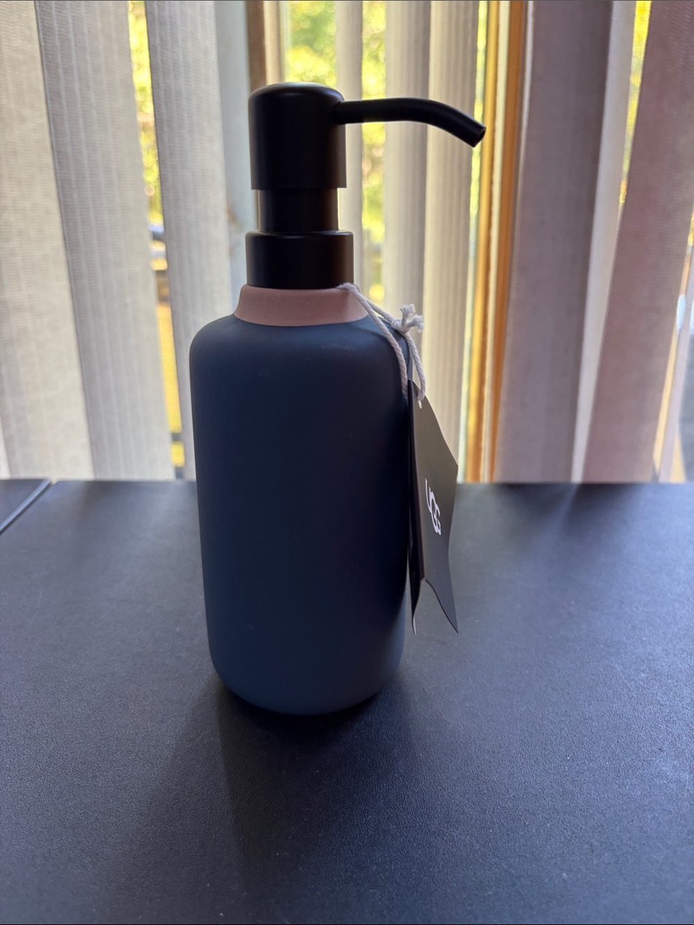UGG Matte China Blue Lotion Bottle